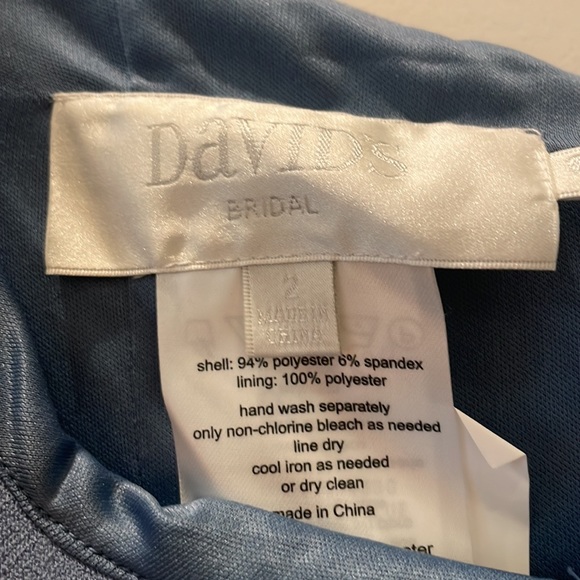 Periwinkle dress perfect for wedding or bridesmaid - Picture 3 of 4